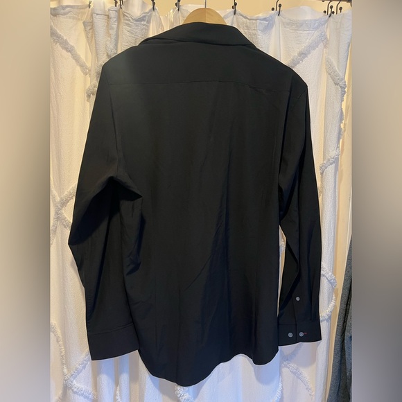 Report Collection Black Button Up Shirt - Picture 9 of 10